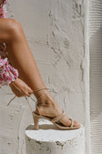 SAMPLE-Strappy Asteria Heels - Tan
