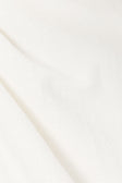 White Cotton Drawstring Saskia Pants