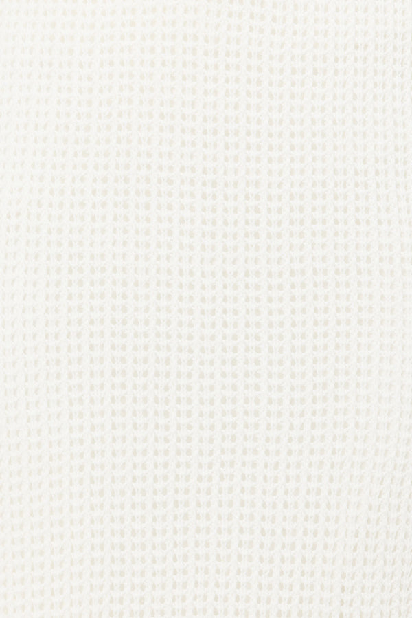 Bridal White Knit Maxi Mekkah Skirt