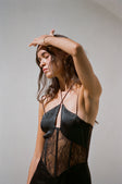 SAMPLE-Teyah Midi Dress - Black