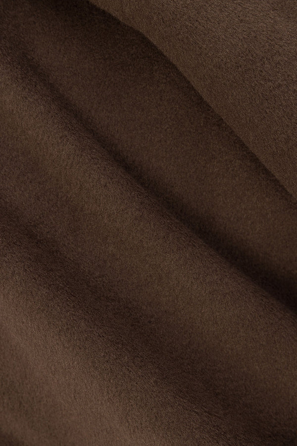 Chocolate Brown Crop Selah Blazer