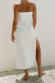 Lucie Midi Dress - White