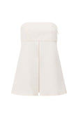 Aila Strapless Split Top - Cream