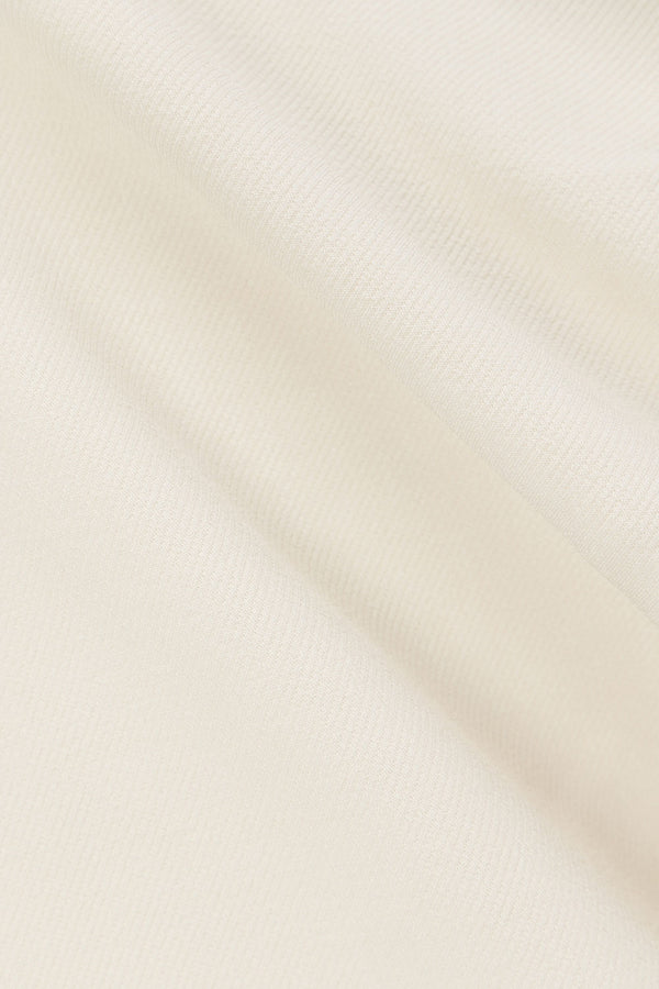 Ivory Suiting Asymmetric Naomi Top