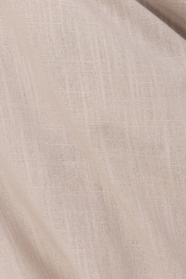 Stone Grey Backless Maxi Mahya Dress