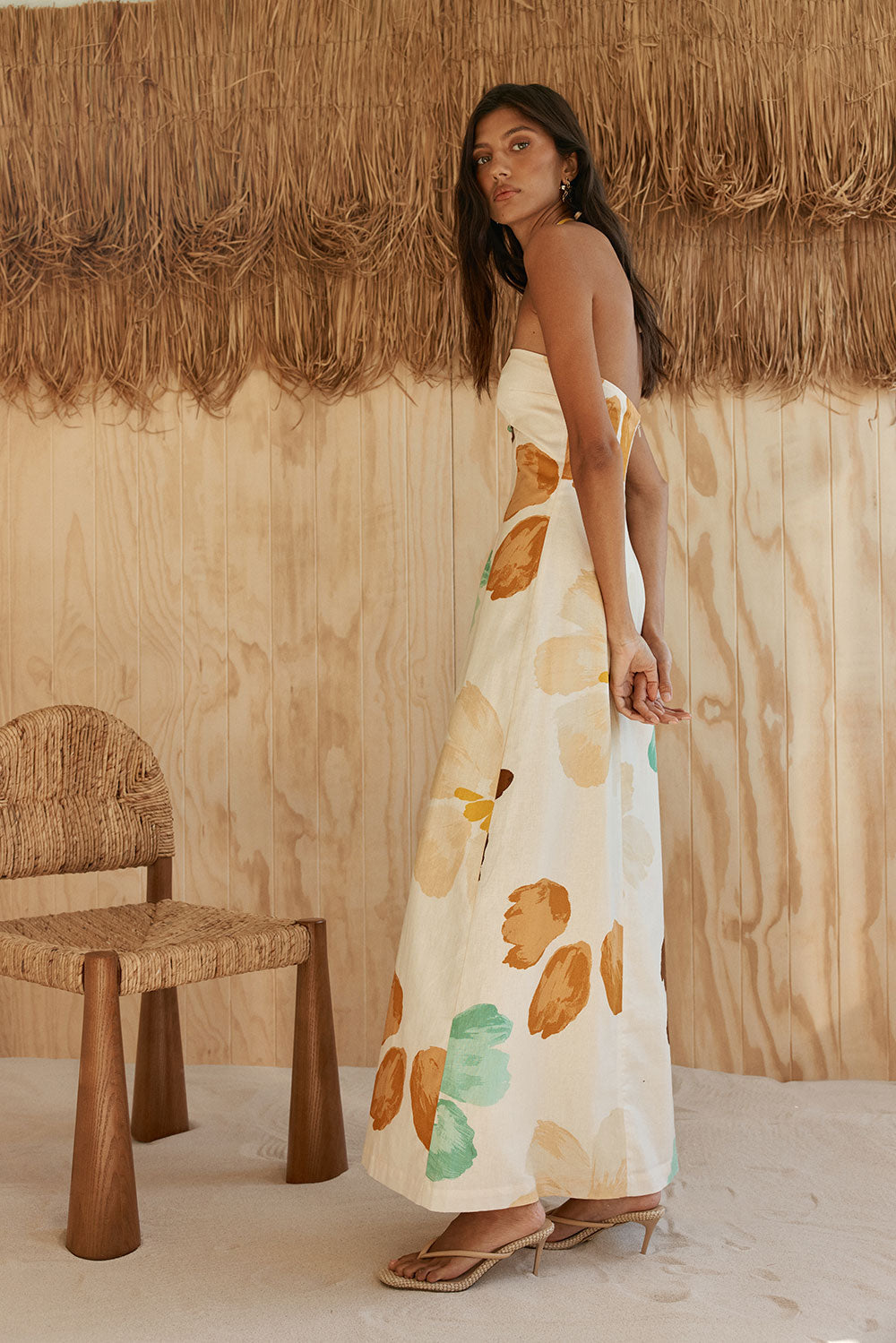 Monika Dress - Brushed Fleur