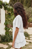 SAMPLE-Leah Top - White