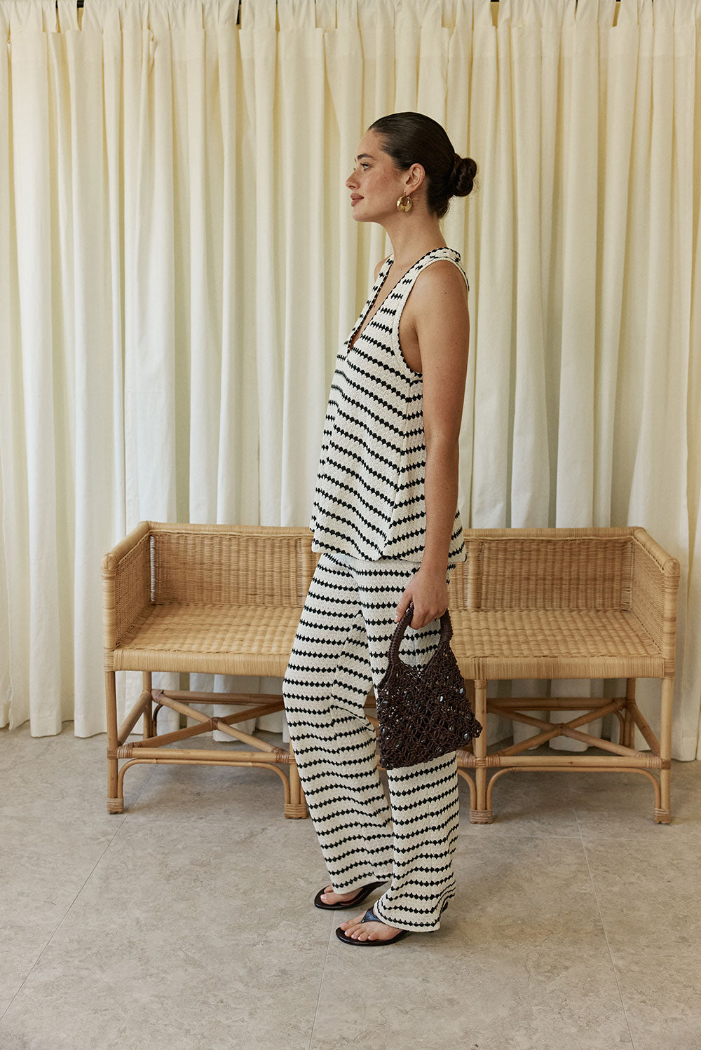Lana Top - Monochrome