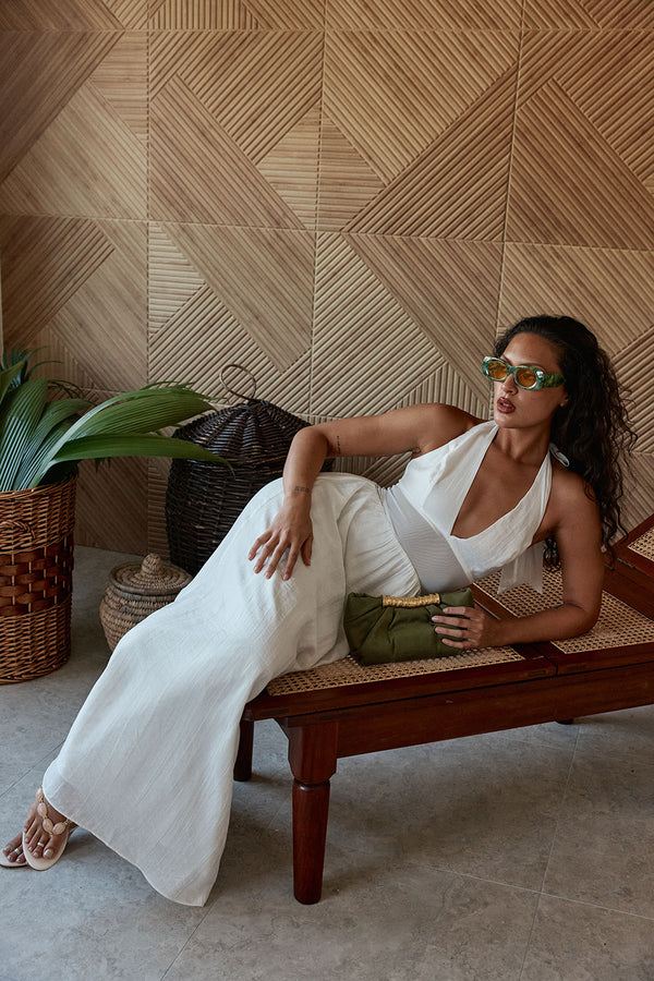 Arletta Dress - White