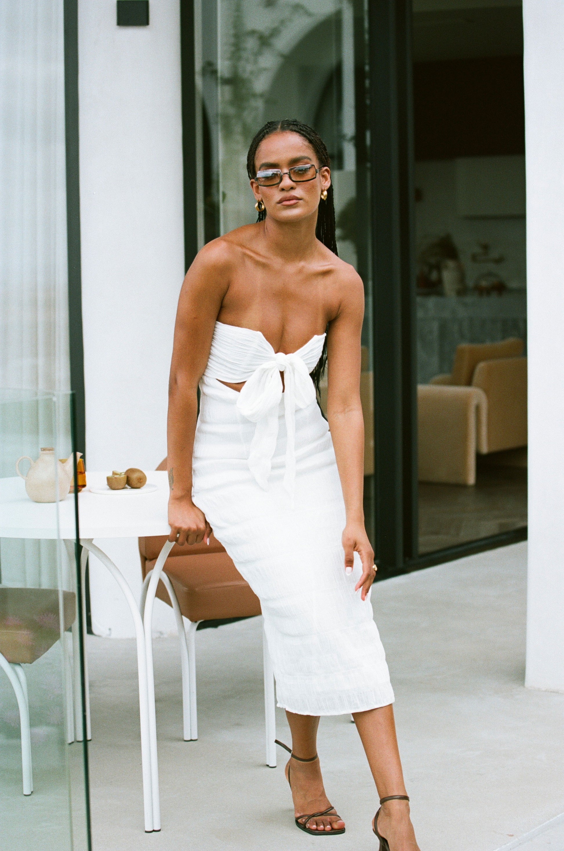 SAMPLE-Arlet Halter Dress
