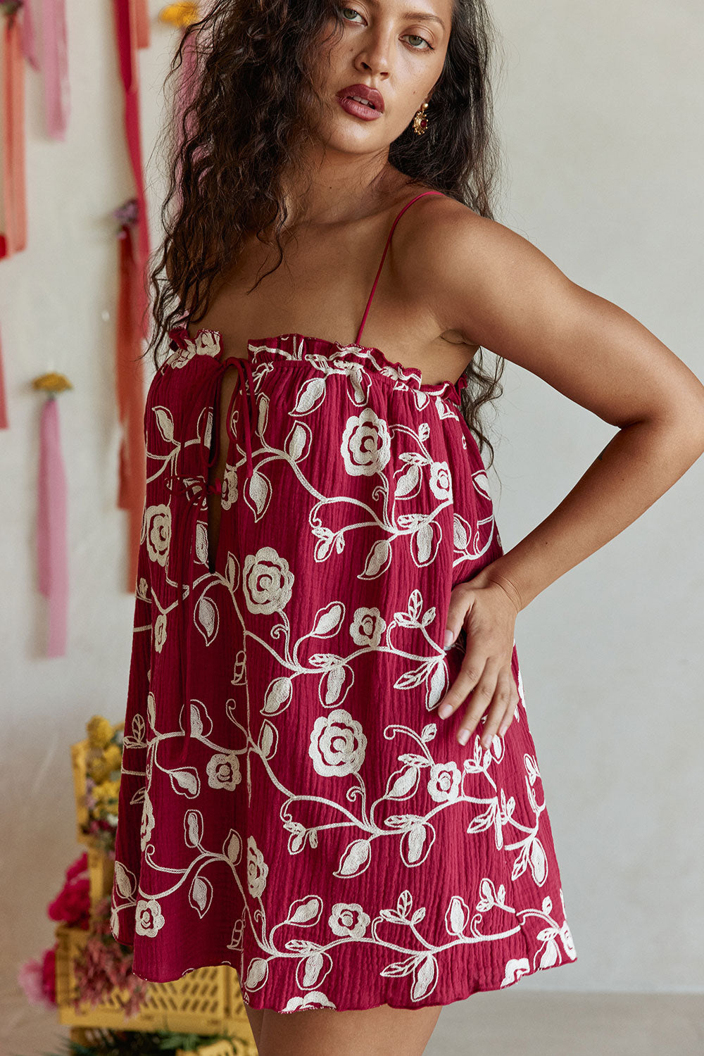 Evelia Dress - Dahlia