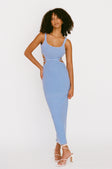 SAMPLE-London Knit Dress - Azure