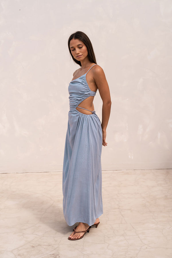 Mahya Dress - Blue