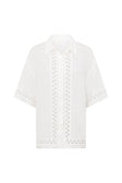 SAMPLE-Alyssia Top - White