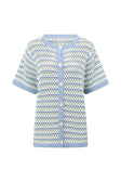 Chantel Knit Top - Blue