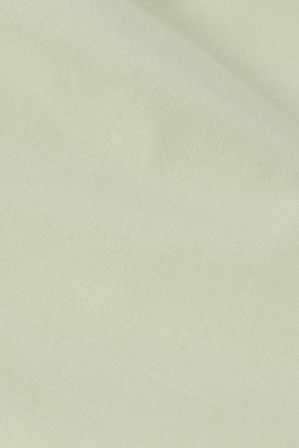 Mint Green High Waist Elastic Drawstring Akel Shorts