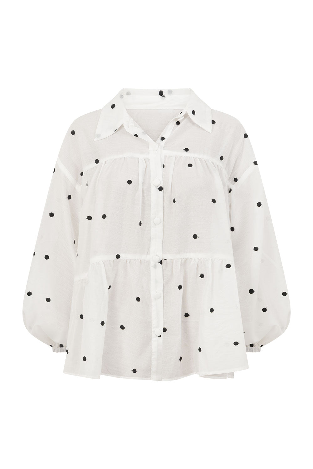 SAMPLE-Huxley Top - Coconut Speck