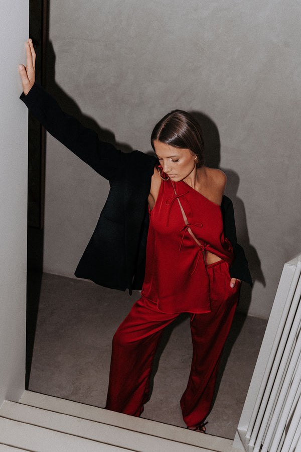 Black Long Sleeve Button Up Reese Blazer