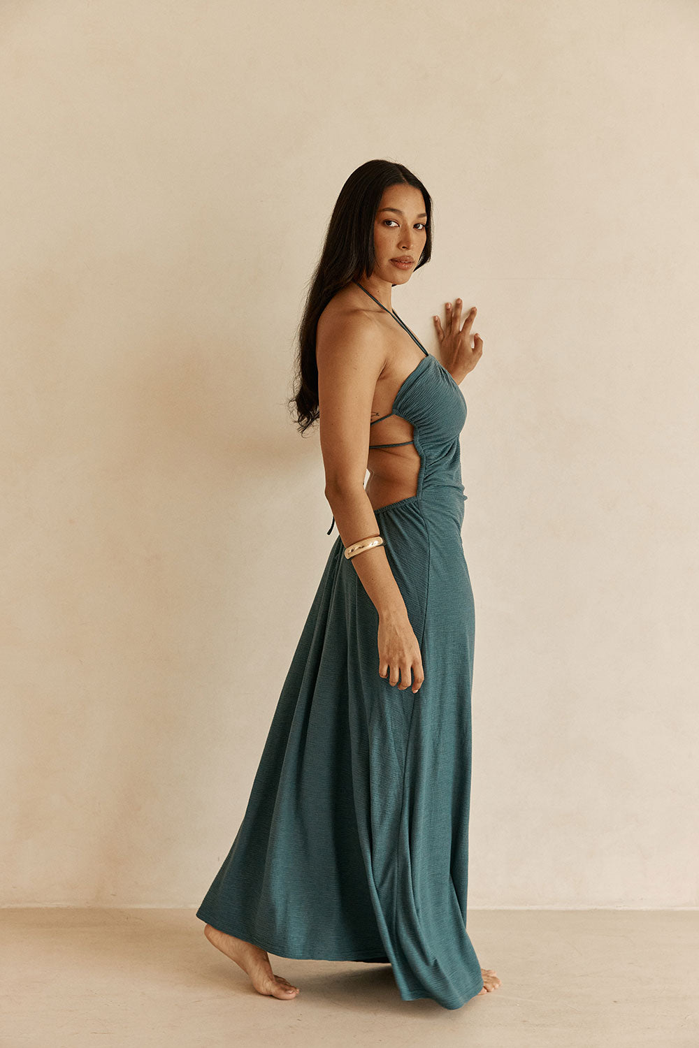 Naisha Dress - Teal