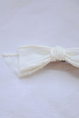 Bonnie Bow Clip White