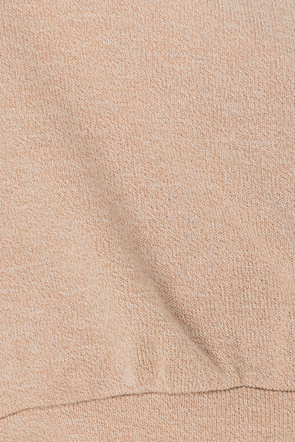 Tan Plunge V Neck Cutout Wrap Crop Sierra Top