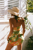 SAMPLE-Amina Halter Dress - Floral Sunset