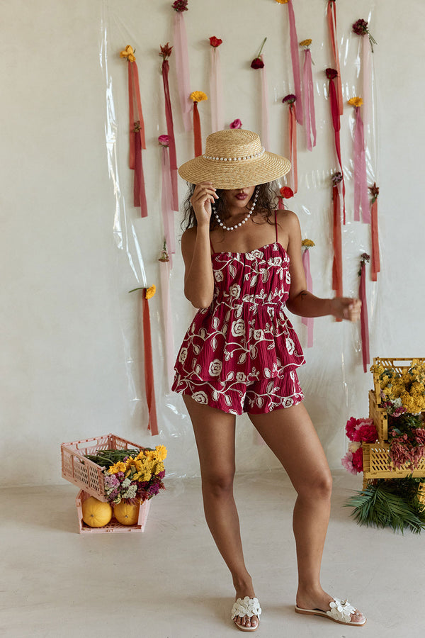 Octavia Shorts - Dahlia