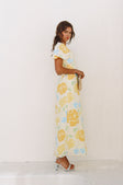 Amorita Midi Dress - Yellow