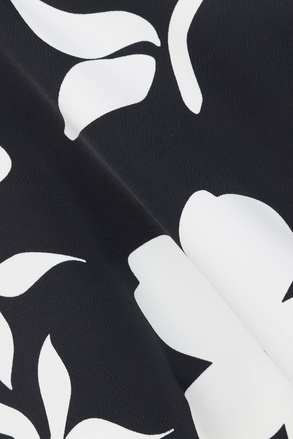 Black Alma Caroline Floral Print Strapless Elora Top