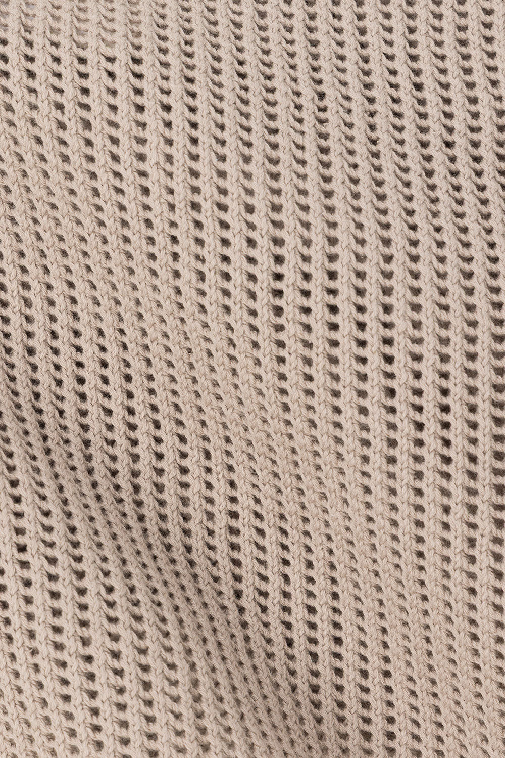 Taupe Knit V Neck Strappy Tie A-Line Havana Top