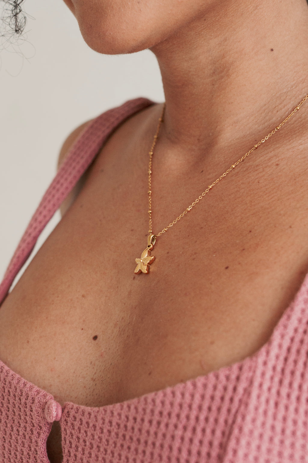 Azalea Necklace - Gold
