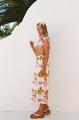 SAMPLE-Aaliyah Midi Skirt - Tropical