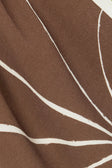 Zana Tie Pants - Galene Print, Brown, Cream