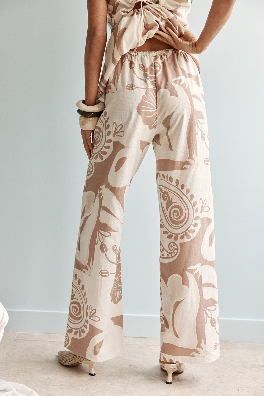 SAMPLE-Emani Pants - Paisley Sunset