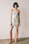 SAMPLE-Tyra Lace Up Dress - Calista Aliza