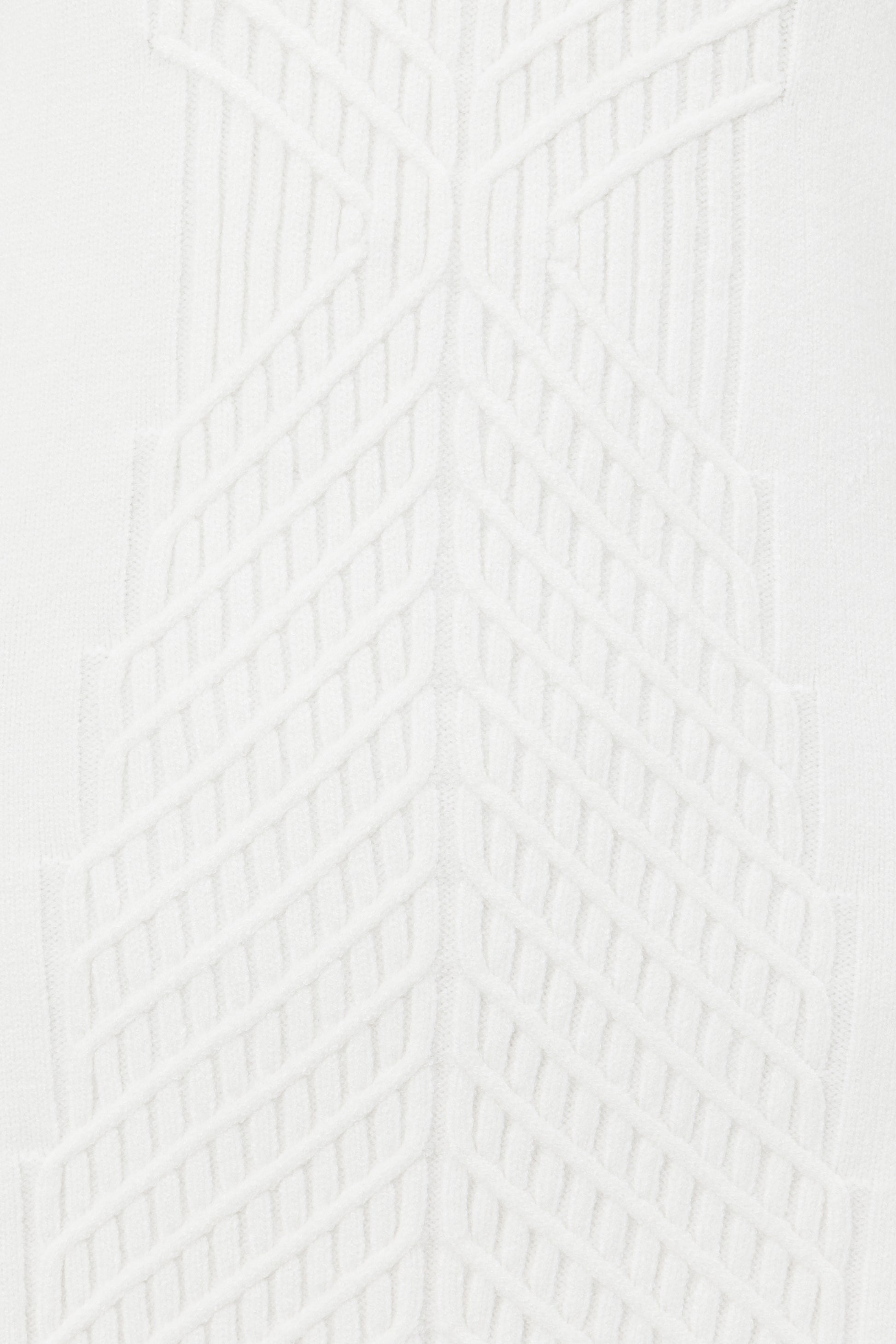 Atley Knit Halter Mini Dress - Cream