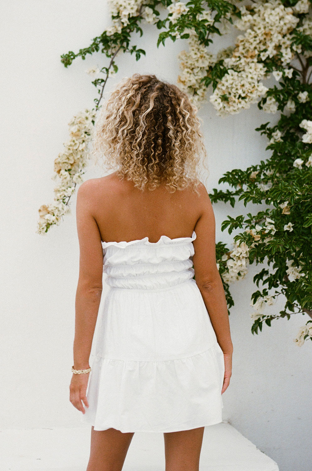 SAMPLE-Alaria Dress - White