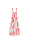 Eliska Dress - Shoreline Red
