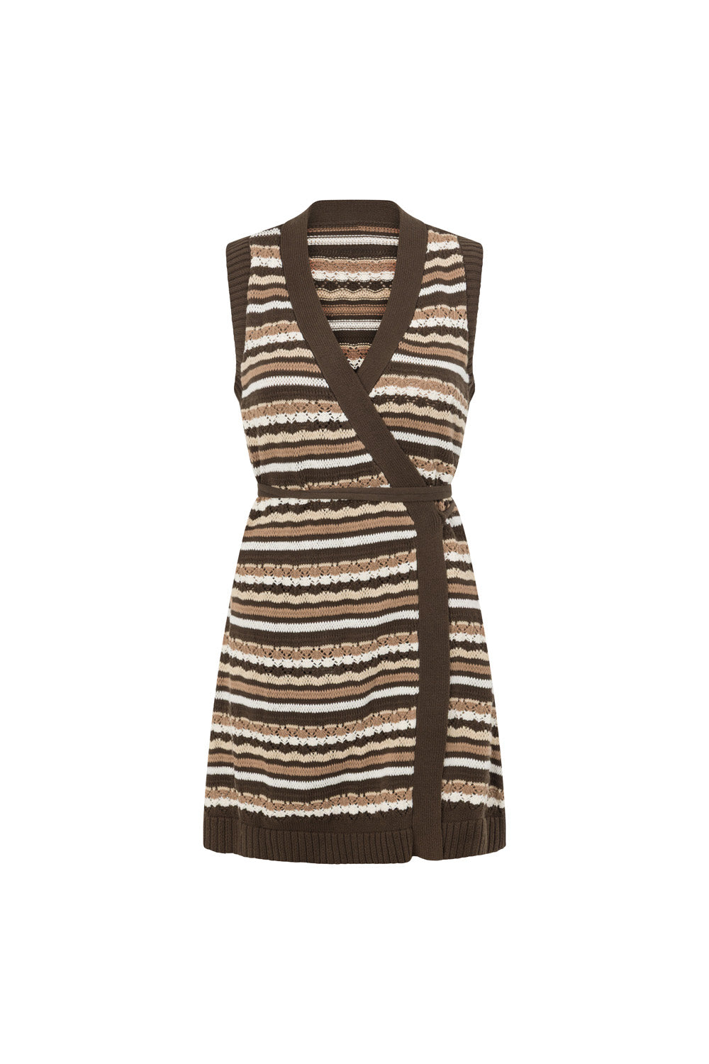 SAMPLE-Abyss Dress - Chocolate
