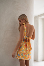 SAMPLE-Jolene Dress - Azalea Tropical