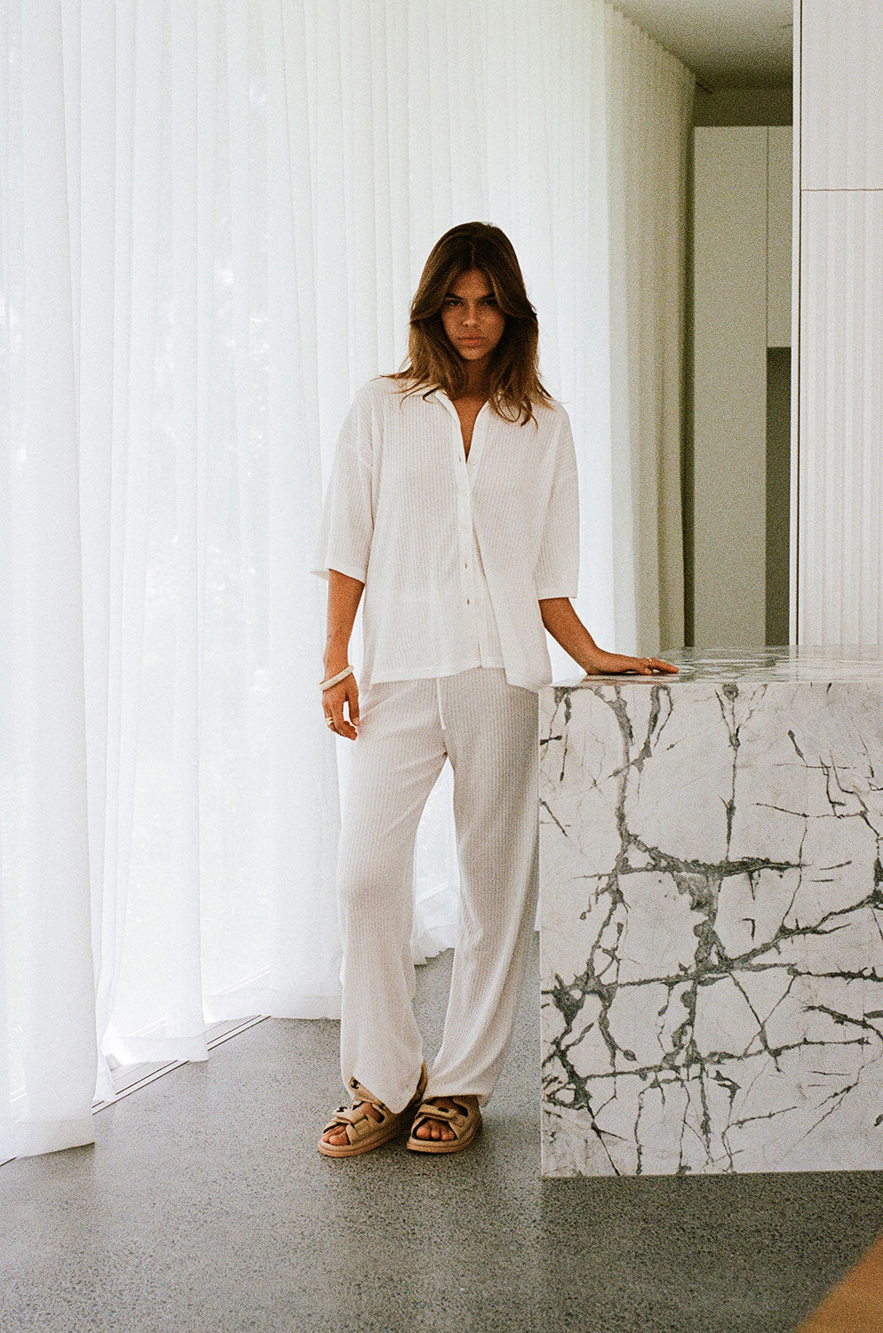 Autumn Top - White