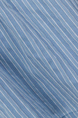 Blue Stripe Elastic Drawstring Hailey Shorts
