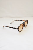 Cora Tortoise Aviator Sunglasses