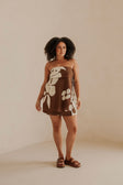 SAMPLE-Simone Top - Galene Brown