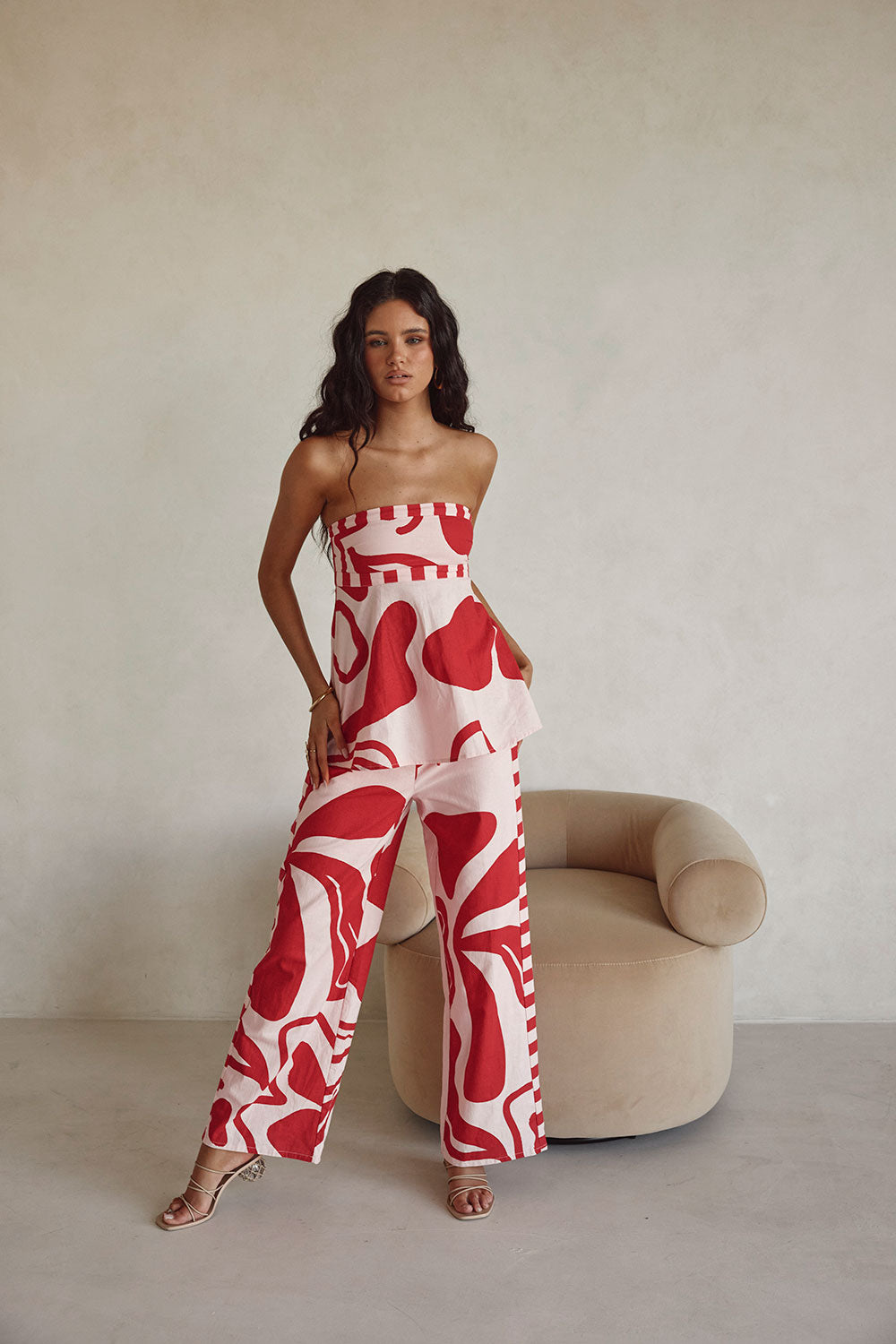 SAMPLE-Enya Pants - Darling Floral