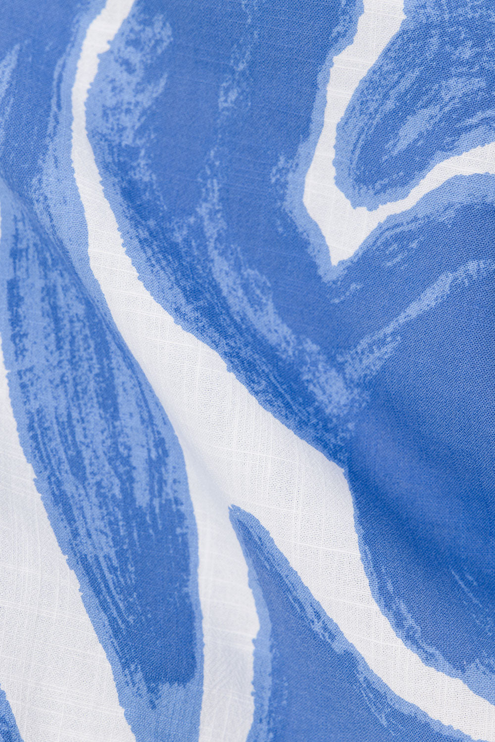 Blue Ada Flora Print Tie Puff Sleeve Pax Top