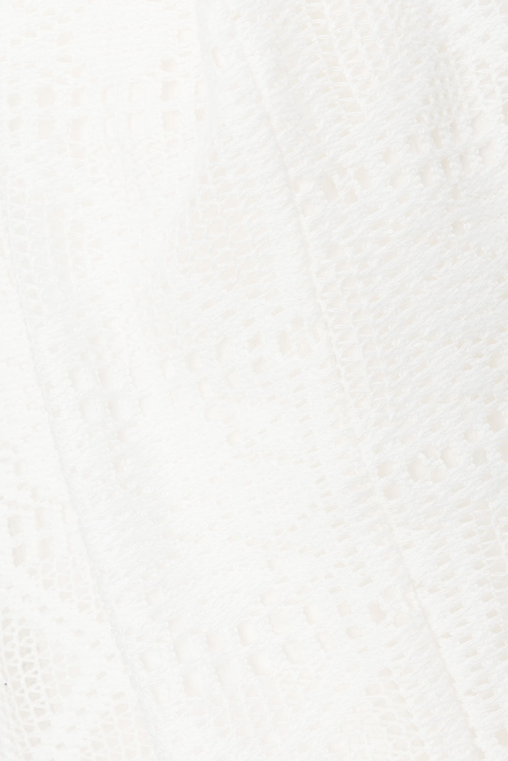 White Lace Elastic Drawstring Ariana Pants