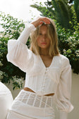 SAMPLE-Seville Shirred Top
