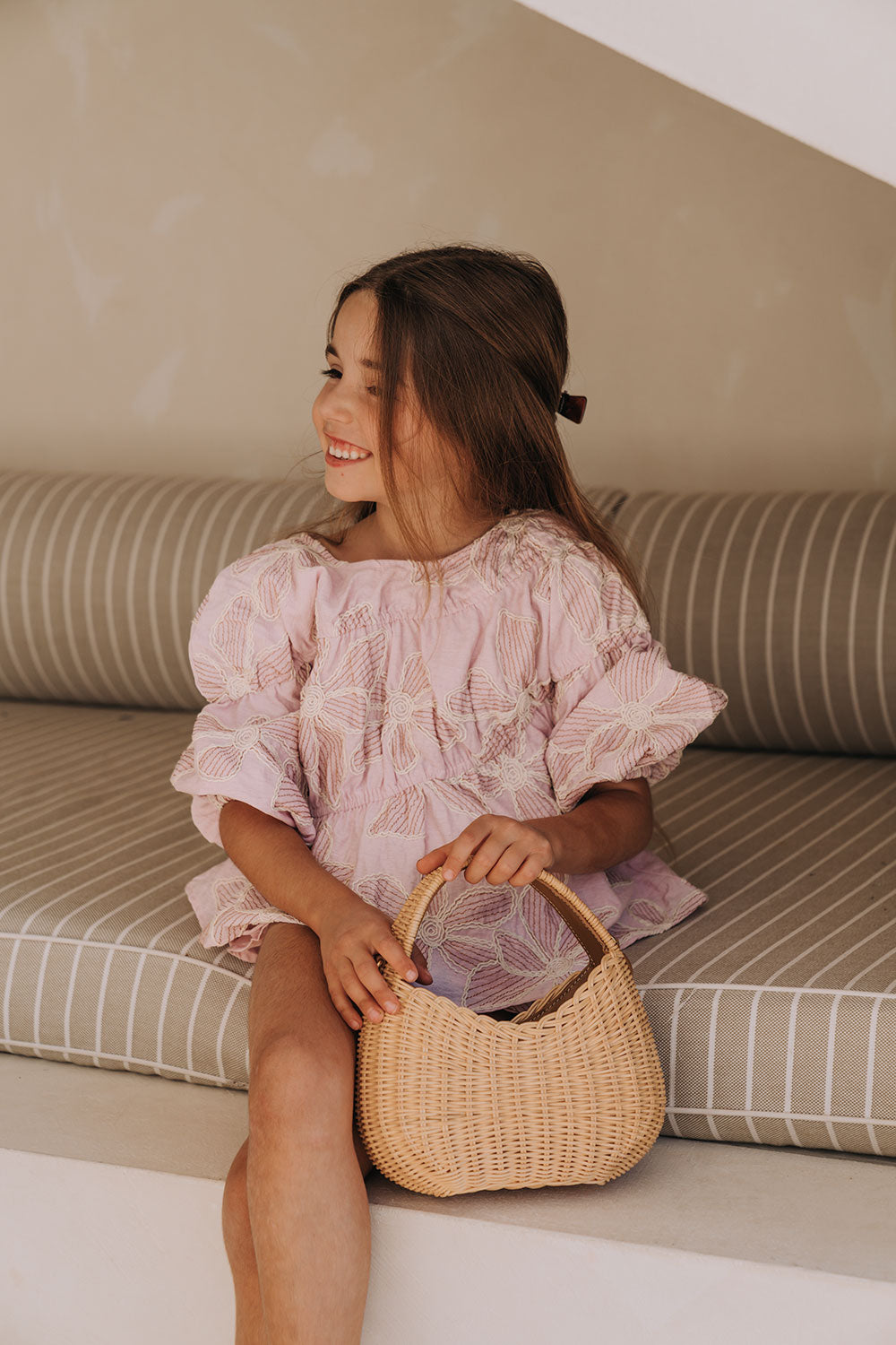 Kid's Bloom Pink Bikkie Mini Top