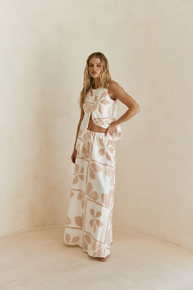 Riko Skirt - Petal Patch